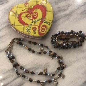 Necklace, Bracelet and Earring Set